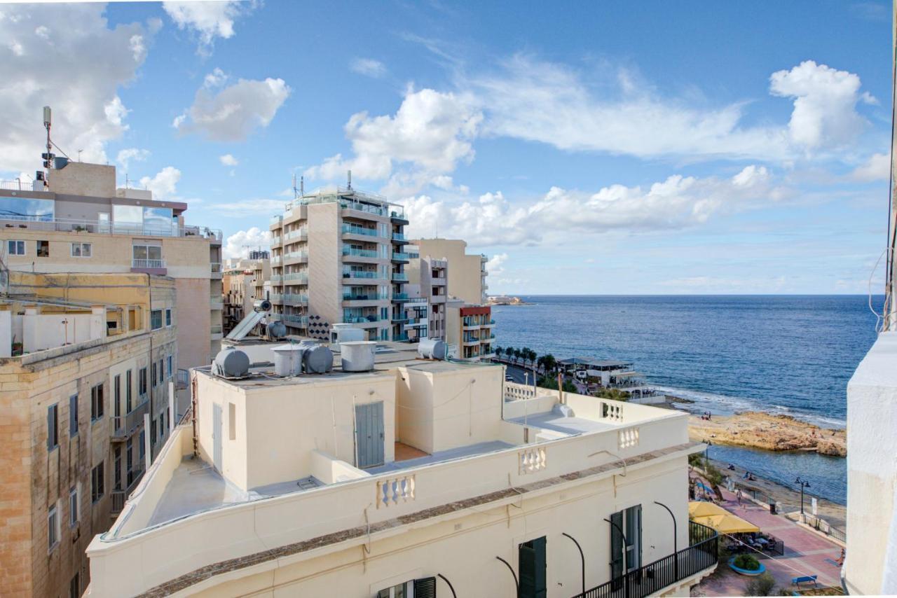 Fleur Court - Sliema 4 Bedroom Side Seaviews Apartments And Penthouse By Shortletsmalta Exteriör bild